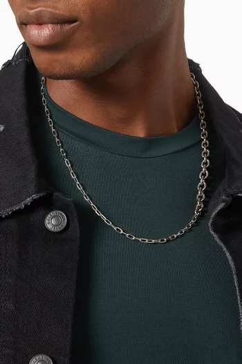 The Connor Necklace in Silver Plating