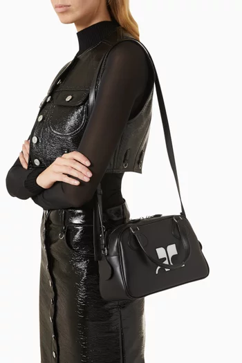 Reedition Bowling Top-handle Bag in Leather