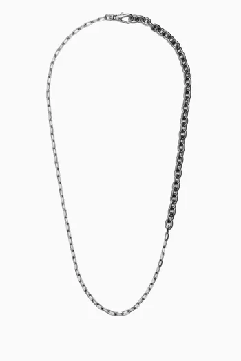 The Connor Necklace in Silver Plating