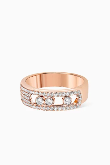 Move Noa Diamond Ring in 18kt Rose Gold
