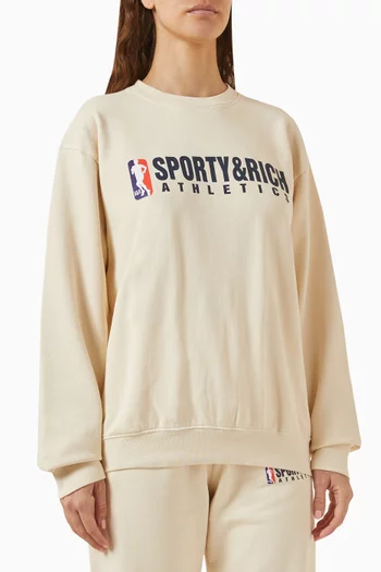 Team Logo Sweatshirt in Cotton