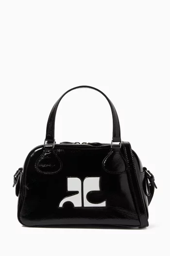 Reedition Bowling Bag in Naplack Leather