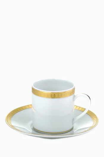 Malmaison Cup & Saucer set in Porcelain