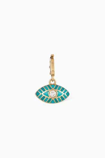Sienna Eye Diamond Pendant in 18kt Gold