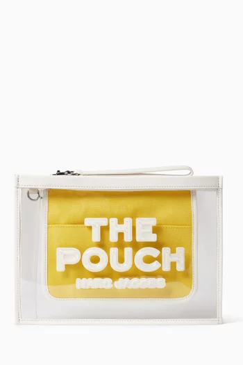 The Large Logo Clutch in PVC
