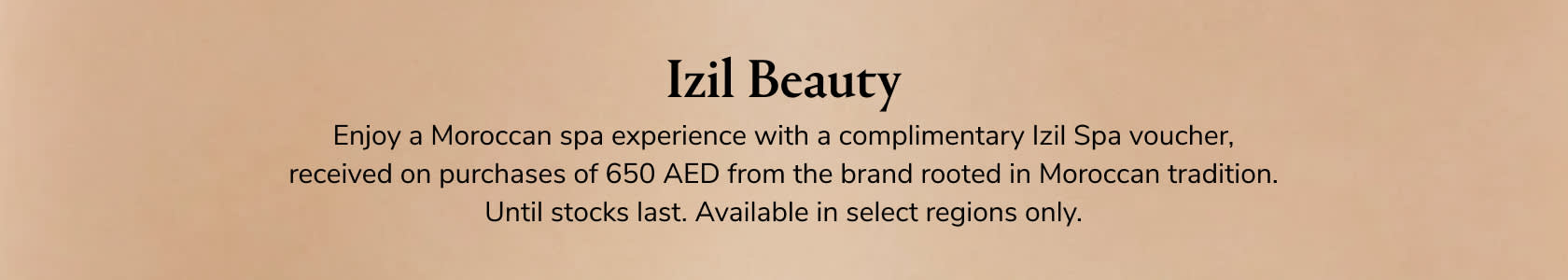 Izil Beauty GWP PDP+PLP WEB EN AED