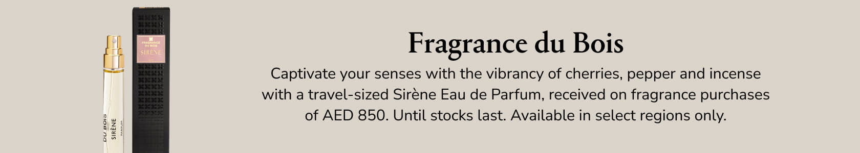 Fragrance du Bois GWP PDP+PLP WEB EN AED