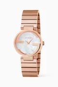 Gucci women's watch rose gold outlet