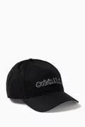 Buy Calvin Klein Black Logo Baseball Cap for Men in UAE Ounass