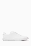 Buy Jimmy Choo White Diamond Light Low-Top Sneakers in Nappa Leather ...