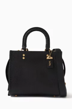 Buy Coach Blue Rogue 20 Bag in Python Leather For Women Online | Ounass UAE