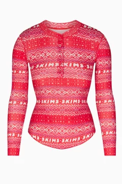 Red Fairisle
