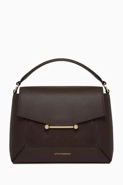 Mosaic Top-handle Bag Calf Leather