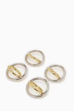 Ring Napkin Rings, Set of 4