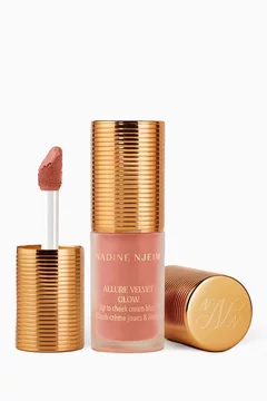 101. Nadine Privée Allure Velvet Glow Lip To Cheek Cream Blush, 5ml