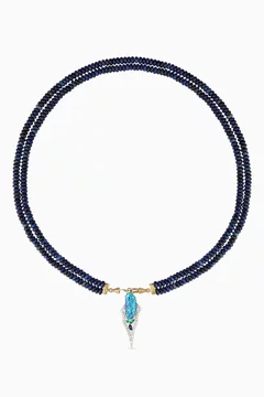 Kasbah Statement Necklace in 18kt Yellow Gold