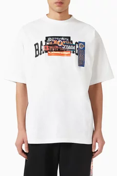 Bumper Stickers Medium-fit T-Shirt