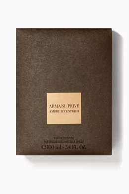 Parfum armani sale prive ambre eccentrico