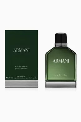 Armani eau top de cedre price
