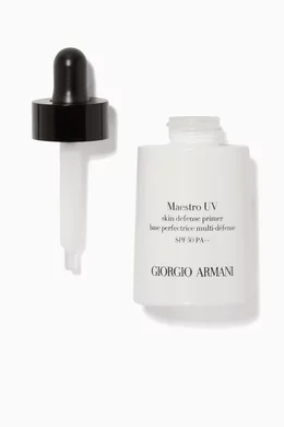 Buy Armani Beauty Colourless Maestro UV Skin Defense Primer for Women in UAE Ounass