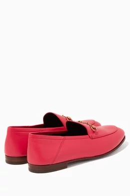 Red hot sale gucci loafers
