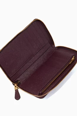 Coach medium store zip around wallet