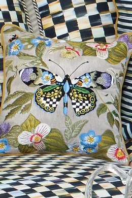 Mackenzie childs 2025 bee pillow