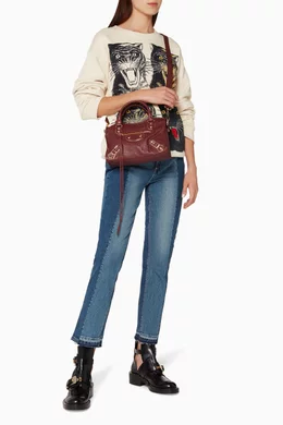 Balenciaga maroon bag outlet