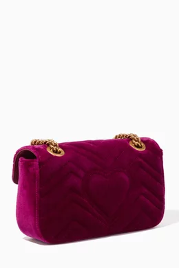 Gucci marmont 2.0 clearance velvet