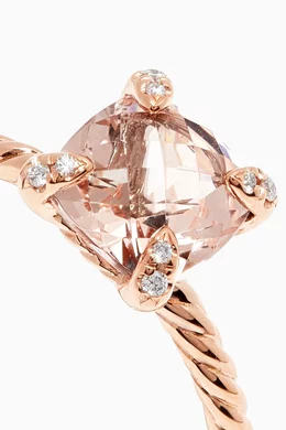 Morganite diamond discount