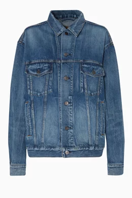 Balenciaga like a man denim jacket 2025