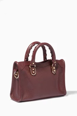 Balenciaga classic cheap mini city red
