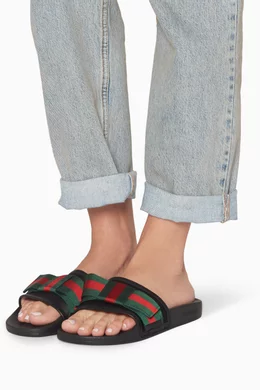 Gucci slides women with bow store