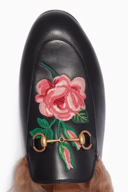 Gucci sales loafers rose