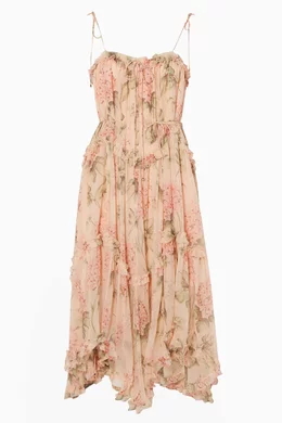 Zimmermann prima hotsell hydrangea floating dress