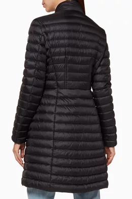 Buy Moncler Black Navy Agatelon Quilted Jacket for Women in UAE