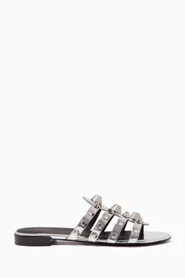 Balenciaga studded sandals sale sales