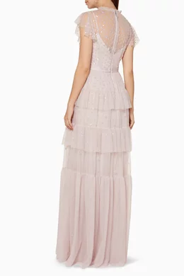 Buy Needle Thread Purple Lilac Mirage Gown for Women in UAE Ounass