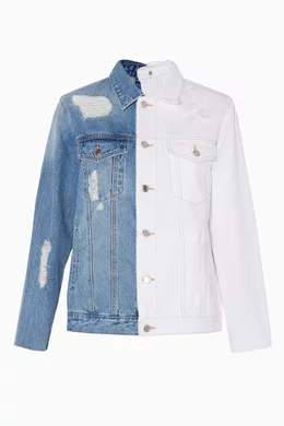 Jean top jacket half