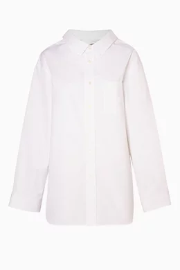 Balenciaga swing top collar shirt