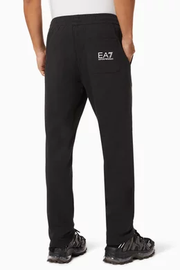 Buy Emporio Armani Blue EA7 Cotton Sweatpants for Men in UAE Ounass