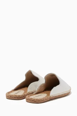 Soludos tumbled sales leather mule