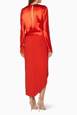 Dion lee bias fold dress top