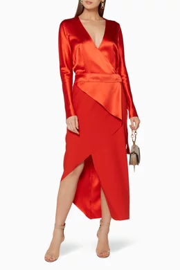Dion lee sales bias fold dress