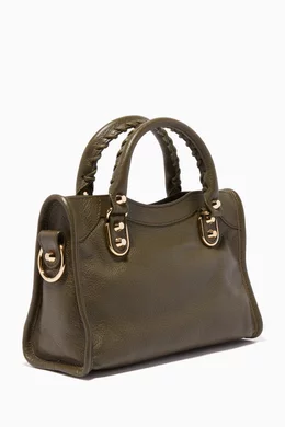 Balenciaga tote bag olive discount