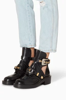 Balenciaga buckle boots new arrivals