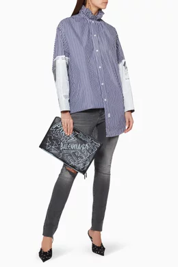 Balenciaga bazar pouch sales