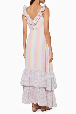 Buy All Things Mochi Multicolour Multi Coloured Amanda Dress for