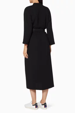 Vince belted discount wrap dress