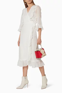 Ganni jasmine dress hotsell